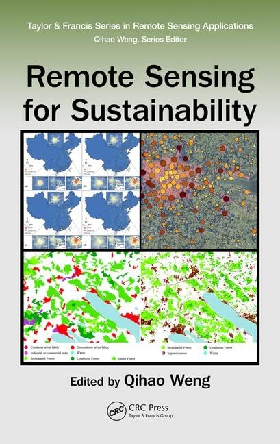 Remote Sensing for Sustainability (Remote Sensing Applications)