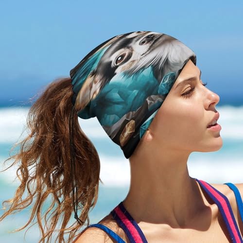 Balaclava Gem Cave Chihuahua para Hombres y Mujeres, Mascarilla Facial Transpirable y Refrescante con Protección Solar UPF 50+ UV, Bandana para Ciclismo, Correr, Senderismo, Motocicleta, Esquí, Pesca miniatura 7