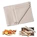 Panno di Pane Lievitazione Pane Telo,Lievitazione Pane Telo Panno di Lino da Panettiere Couche da Panettiere Grande Professionali Pizza Baguettes Tovaglioli per Panni Couche per pane baguette 66x90cm