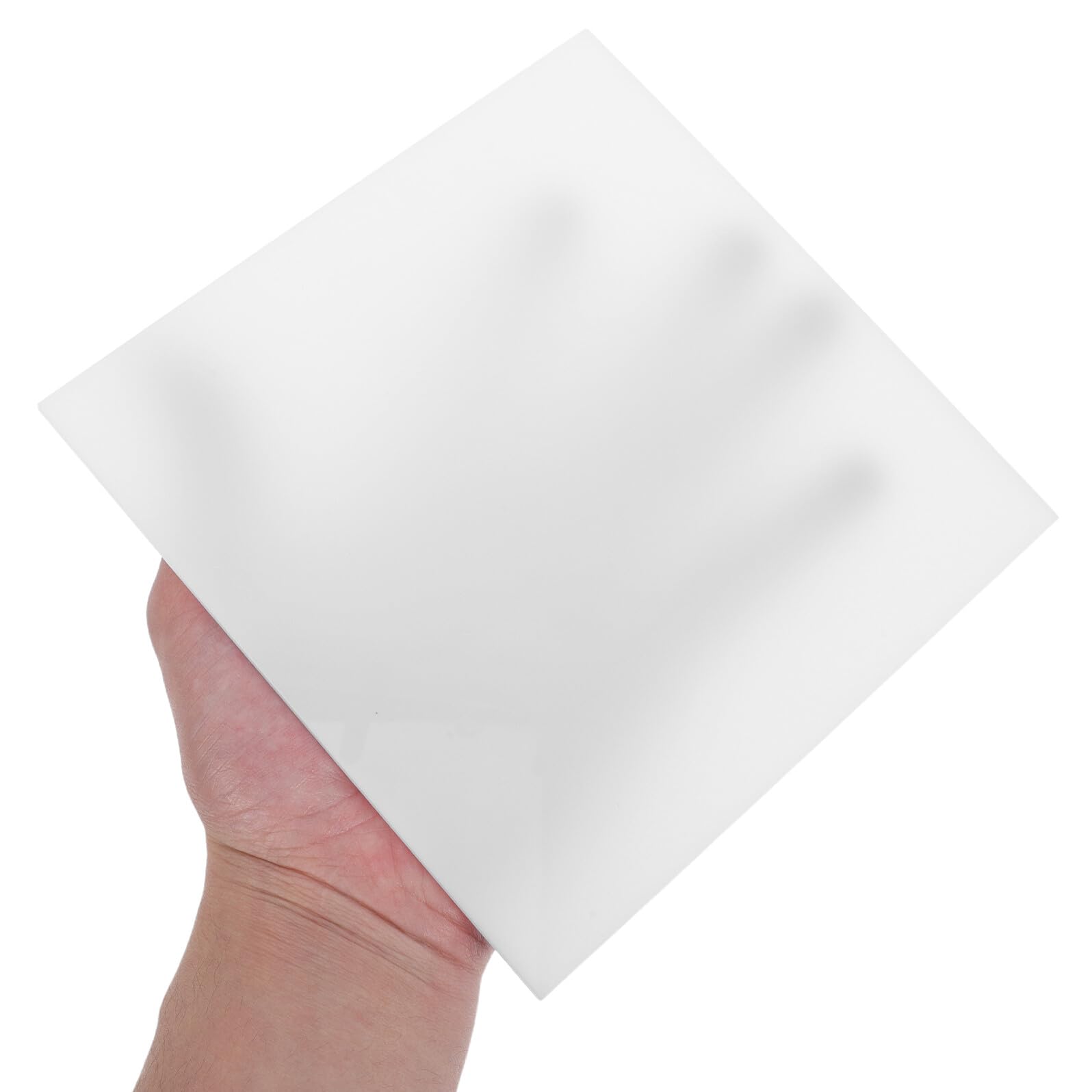 Ipetboom Diffuseurs de Lumière LED Compatibilité Polyvalente Blancs Lot de 4 en Acrylique Anti-éblouissement pour Plafonniers pour Salon et Fêtes