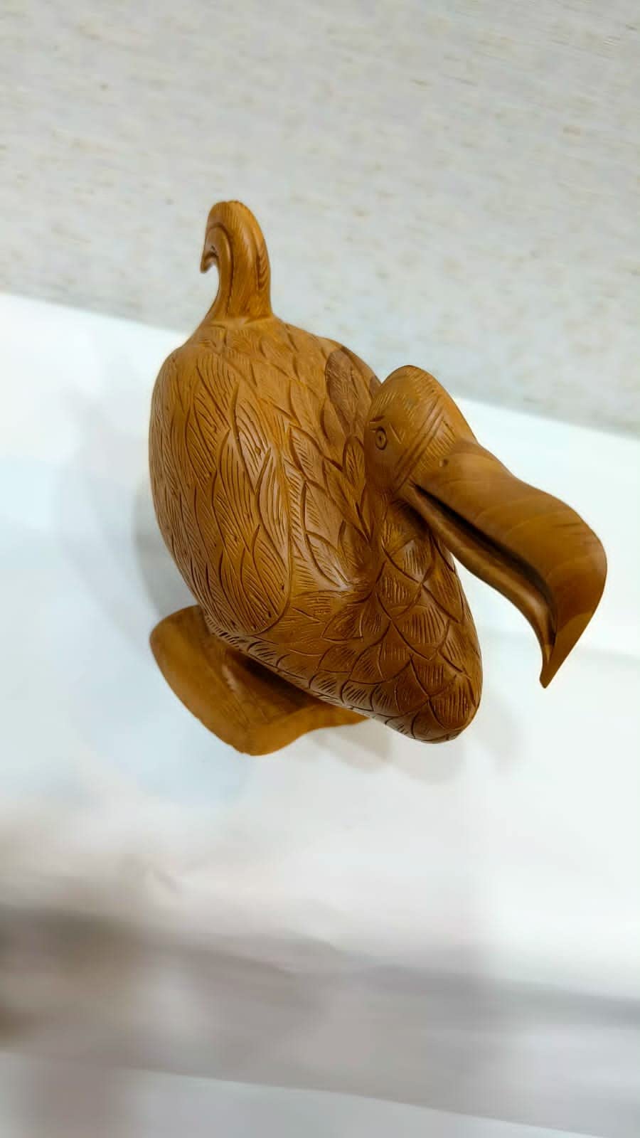 Buy maycreation® Wooden dodo Bird showpiece Size 16.5 x 7.5 x 13