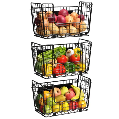 Magnetic Fridge Shelves, 3 Pack
