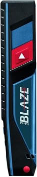 BOSCH GLM400C 400 Ft Blaze Outdoor Connected Laser Measure with Viewfinder, Includes 3 AA Batteries, Hand Strap, Pouch