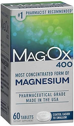 Mag-Ox 400 Magnesio, tabletas de 60 unidades (paquete de 3)
