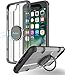 iPhone 8 Plus Case, iPhone 7 Plus Case with Grip Ring Holder, ProCase Multi-Function Cover with Rotating Ring Holder Stand for Magnetic Car Mount Holder for Apple iPhone 8 Plus and 7 Plus -Black