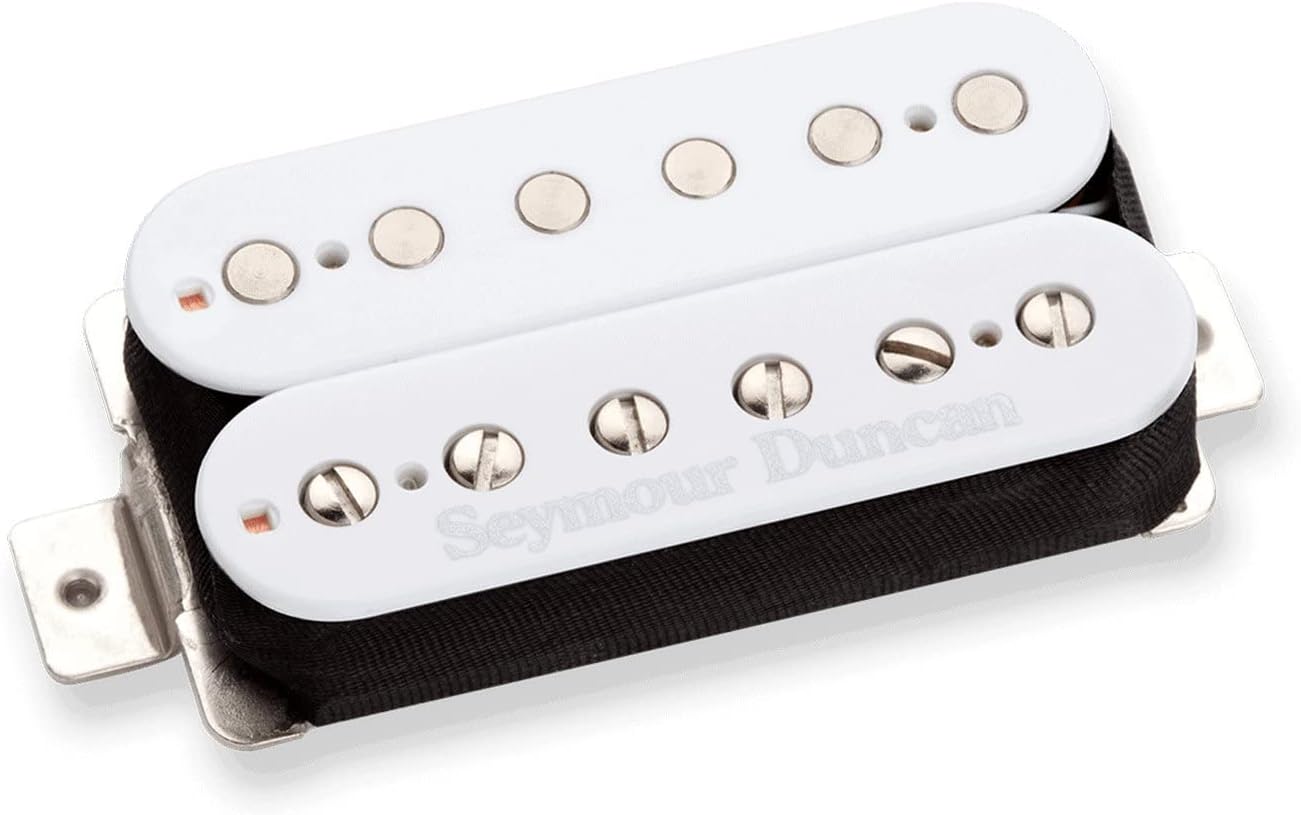 Seymour Duncan Hot Rodded Humbucker Set Matched SH-2n Jazz SH-4 JB Guitar Pickup Tonebird Bundle Perfect for Blues, Rock, Country, and Metal (White)