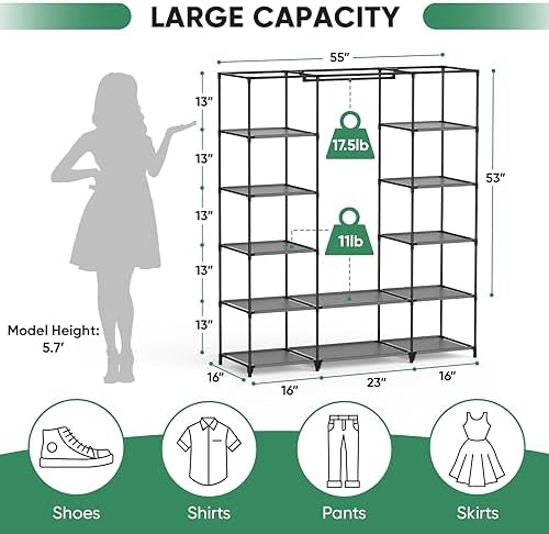 Review: BALEINE Portable Closet Dresser Dorm Necessity!