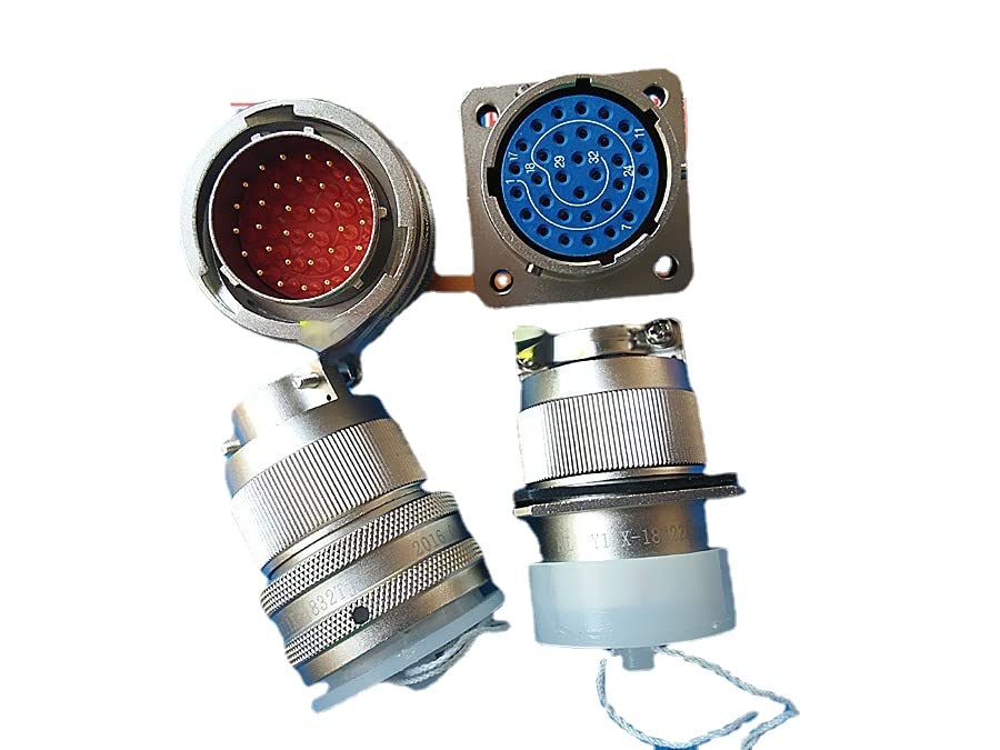 Conector de 32 pines Y11X-1832ZJ10 circular macho hembra chasis