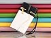 Pandamimi Dexule Travel Wristlet Wallet Clutch Bag Pouch Case Cover for Apple iPhone 5 5th Generation 5G (AT&T, T-Mobile, Sprint, Verizon) (Black/White) with Screen Protector