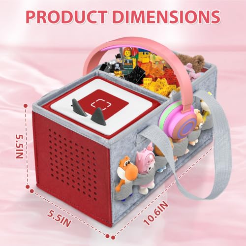 Image of IBVIVIC Carrying Case for Toniebox 2 /1 Starter Set & Tonies Figures