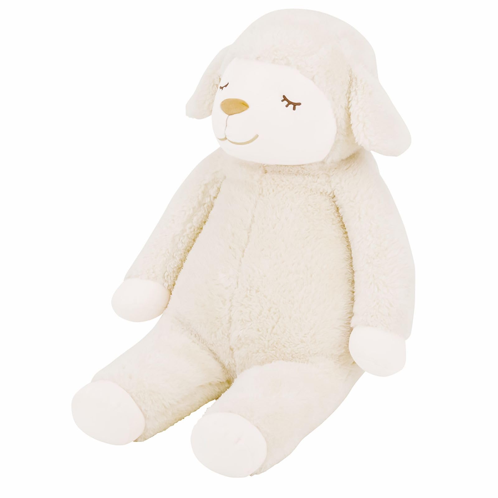 りぶはあと 抱き枕 　ひつじのメイプル メイ アイボリー Lサイズ ぬいぐるみ Amazon｜りぶはあと 抱き枕 ひつじのメイプル メイ アイボリー Lサイズ