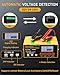 12-Amp Smart Battery Charger,Lithium,Lead-Acid(AGM/Gel/SLA) Pulse Repair Car Battery Charger,Trickle Charger,Maintainer/Deep Cycle Charger,12V/10A | 24V/7.5A for Automotive,Boat,Motorcycle,Lawn Mower