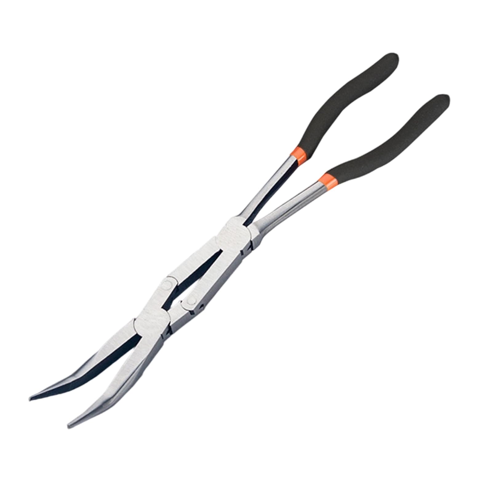 Woedpez 45 Degrees Professional Grades Double Jointed Repair Pliers Featuring Ergonomic Design For Mechanics And Hobbyists In Demanding Setting Multipurpose Use