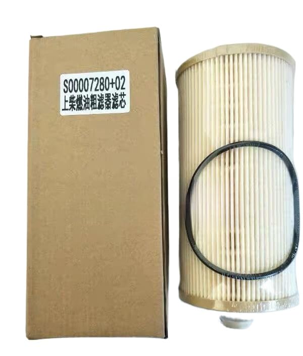 1Pc new S00007280 + 02 oil-water separator with diesel paper cartridge filter