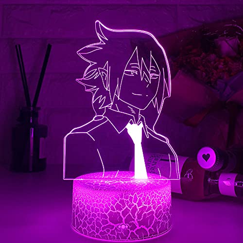 Led-nachtlampje Anime My Hero Academia Tamaki Amajiki licht voor slaapkamer decoratie verjaardagscadeau Tamaki lamp My… - Image 7