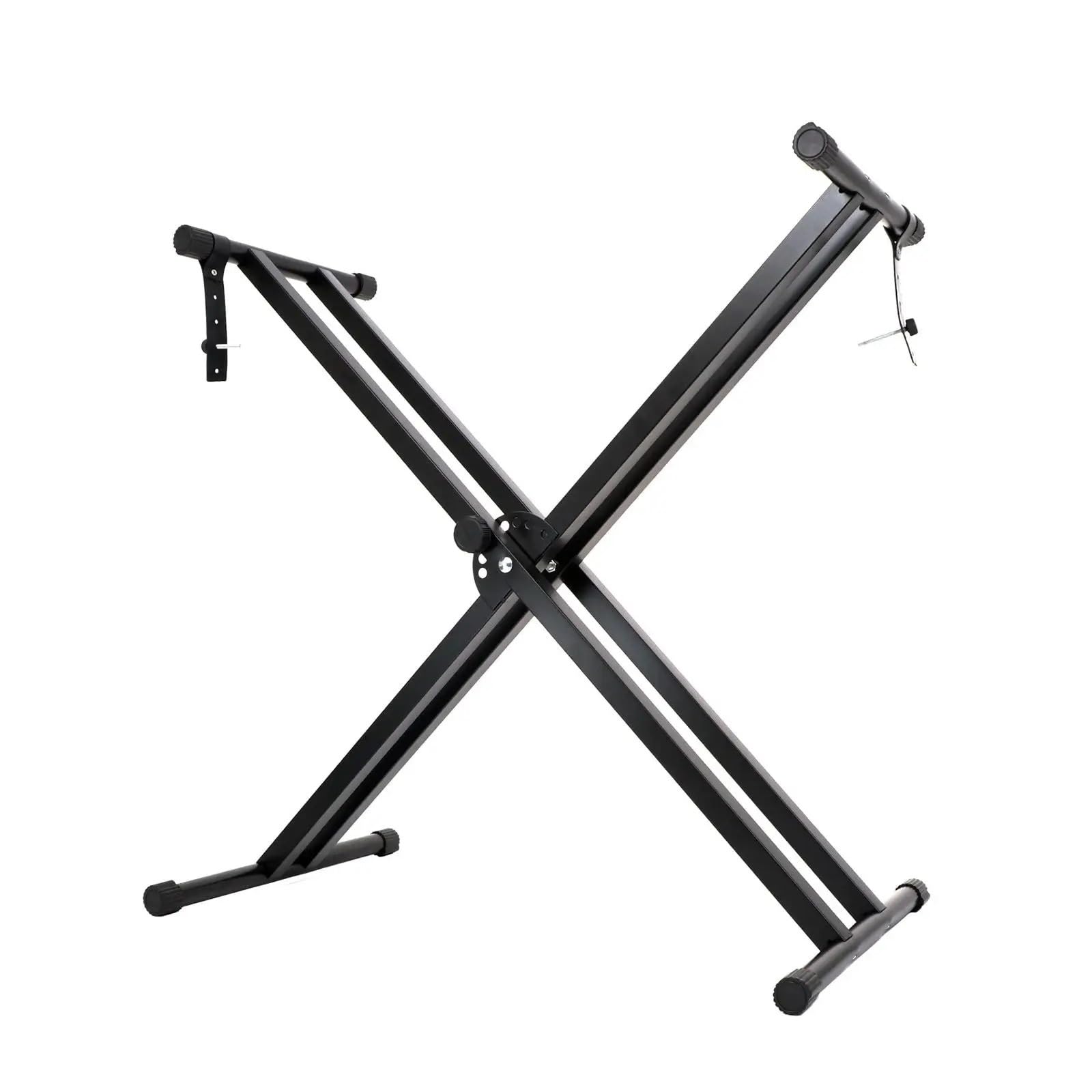 Zymjzbetic Black Keyboard Stand Electronic Organ Stand Portable