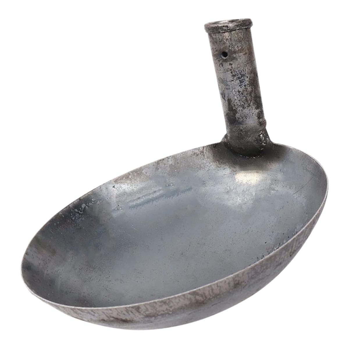 Louche en fer épaisse 21 cm polyvalente pour grand récipient