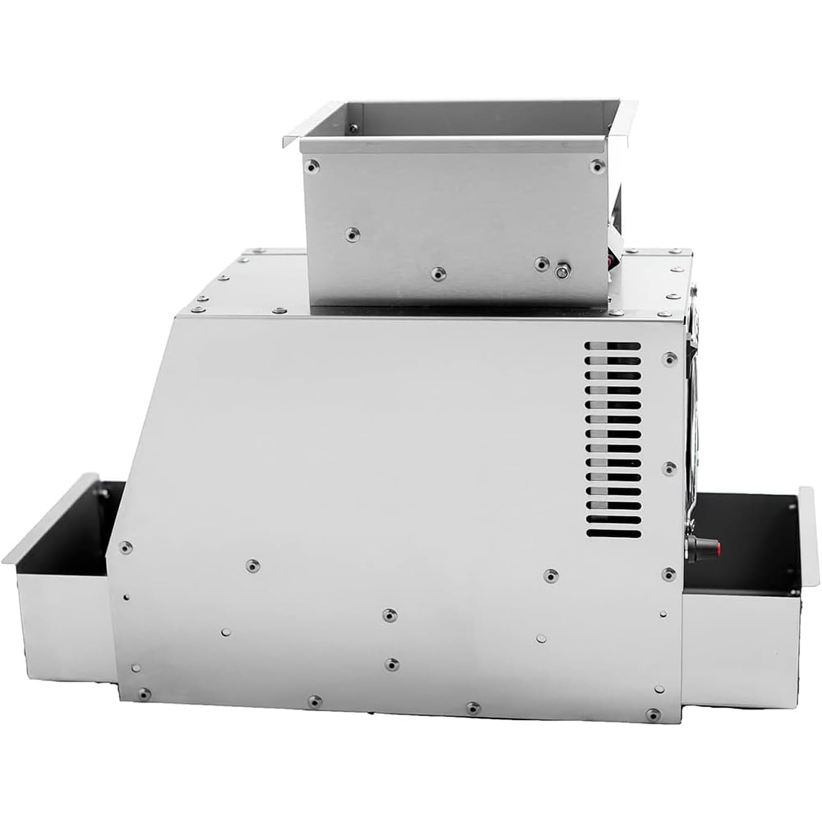 Macchina Elettrica Per La Ventilazione Dei Cereali, Separatore Di Bucce Per Mangime Per Uccelli Con Ventola A Velocità Regolabile, Capacità Di 30–40 kg/h, Macchina Per La Pulizia E La Cerni Dual-Fans