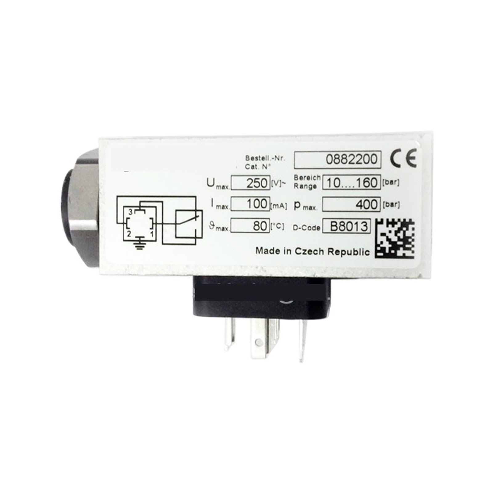 Pressostat 0882200 pour réparer la régulation de pression défaillante 0881300
