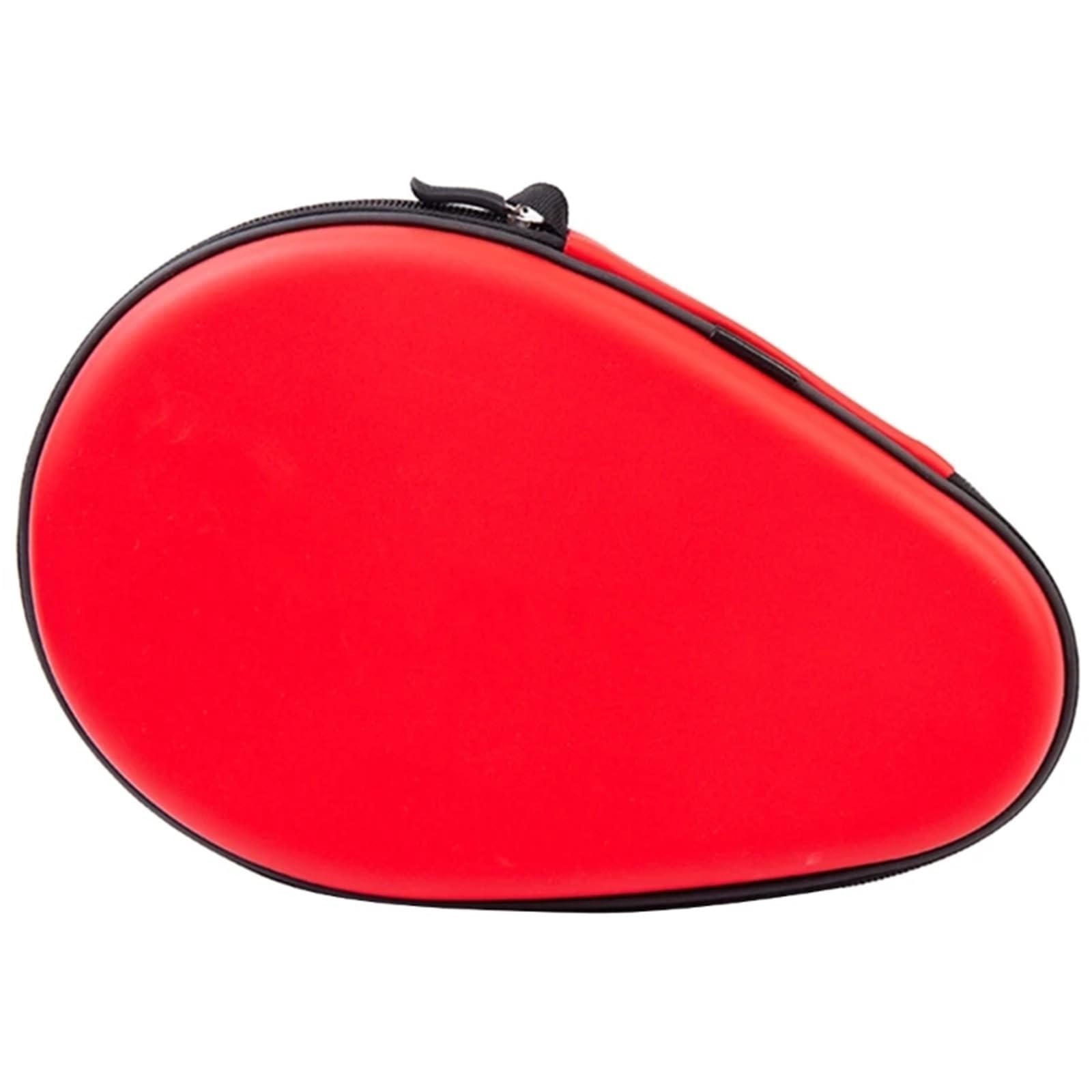 Tischtennisschlägertasche Schutzhülle for Tischtennisschläger, schützendes Reißverschlussgehäuse, Pingpong-Paddel-Abdeckung, Schlägertasche, wasserdichte Tasche Doppelter Tischtennissack(Red)