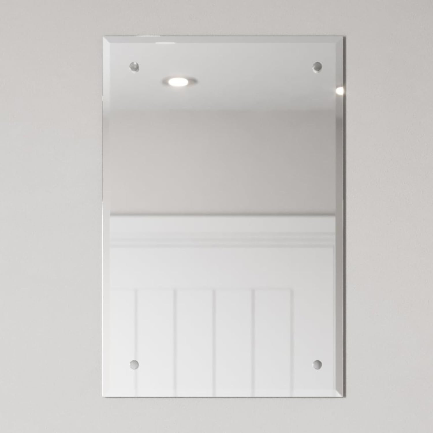 Artis Silver Artis® 300 X 450Mm Bathroom Mirror Frameless Vanity Mirrors Bevelled Edge Wall Mounted Mirrored, Rectangular