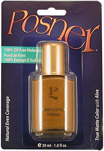 Posner 100% Oil Free Liquid Make Up Nut Brown