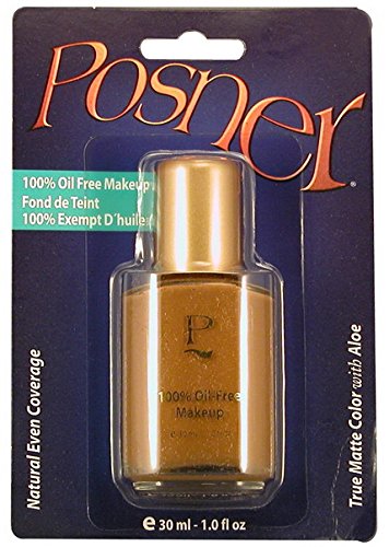 Posner 100% Oil Free Liquid Make Up Nut Brown