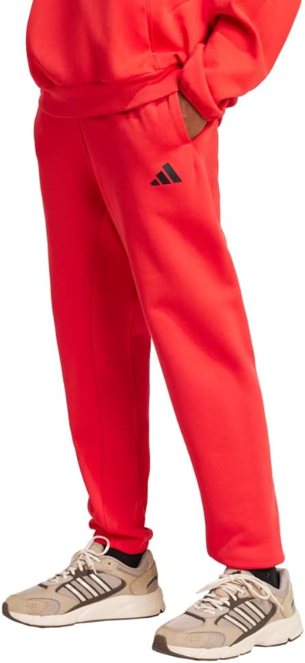 adidas red sweatpants men