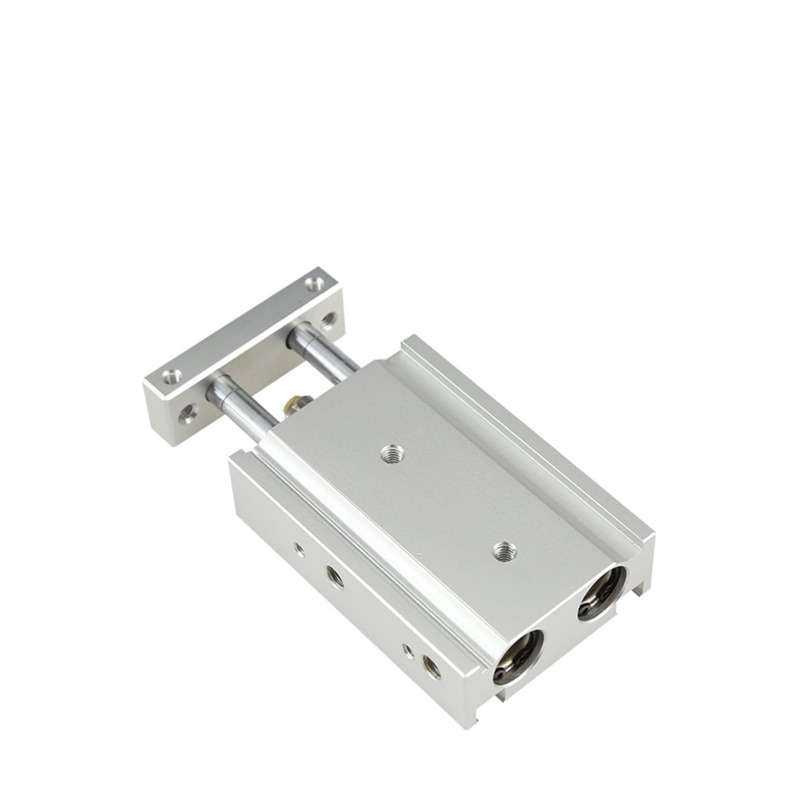 Vérin pneumatique double tige CXSM6-20 guidage lisse aimant intégré