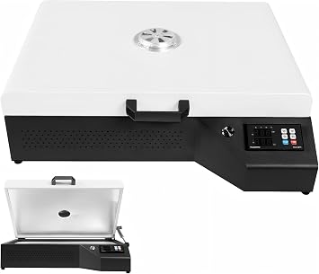 A3+A4 DTF Oven Curing with Temperature and Time Control for Heat Transfer Film Printing, Dual-Side Heating DTF Oven Dryer