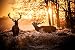 LTpintu Deux Cerfs dans La Forêt Au Coucher du Soleil Enfants Puzzle Adultes Classique Jigsaw Puzzles 500 Pieces Créatif en Bois Jouet Jeu Cadeau