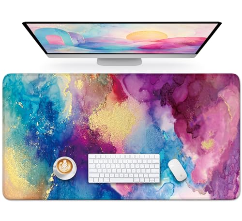 Grand tapis de souris 80 x 30 cm joli sous-main antidérapant ordinateur portable bureau