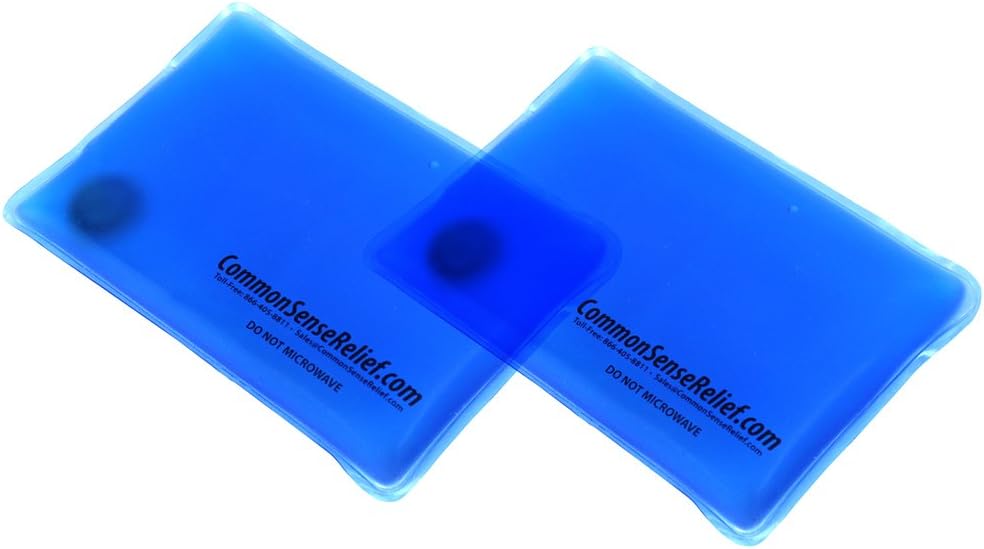 Common Sense Relief - Instant Reusable Heat Pack Large Hand Warmers - 2 Pack