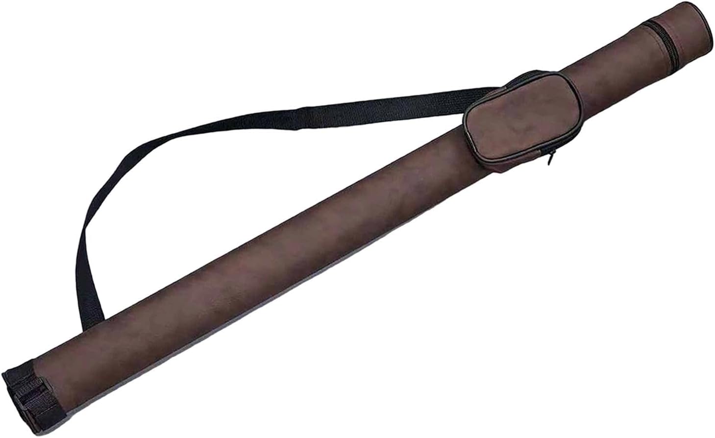 Yiju Pool,Adjustable Shoulder Strap,PU Leather Storage Carrying Bag Billiard Cue Sticks Case Travel Carrier for Women Men