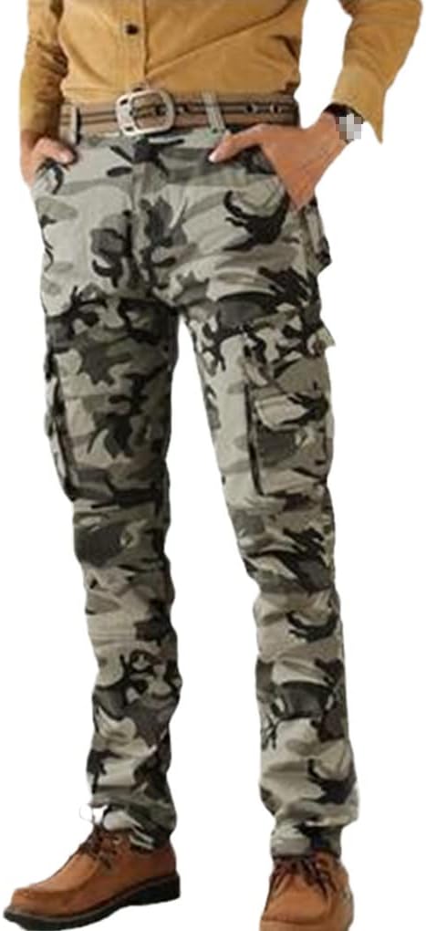 Mens Military Style Trousers Autumn Army Cargo Pants Camo1 Pants