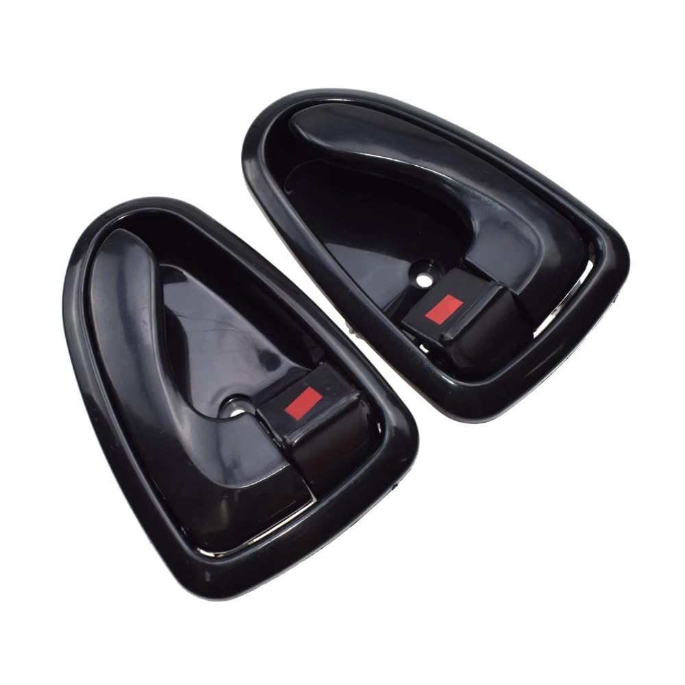 HRTLSS Door Pull Handle Inner Trim for Verna 1999-2005 Interior Door Handle 82610-25000 82620-25000 Front/Rear Left Right Side Handle