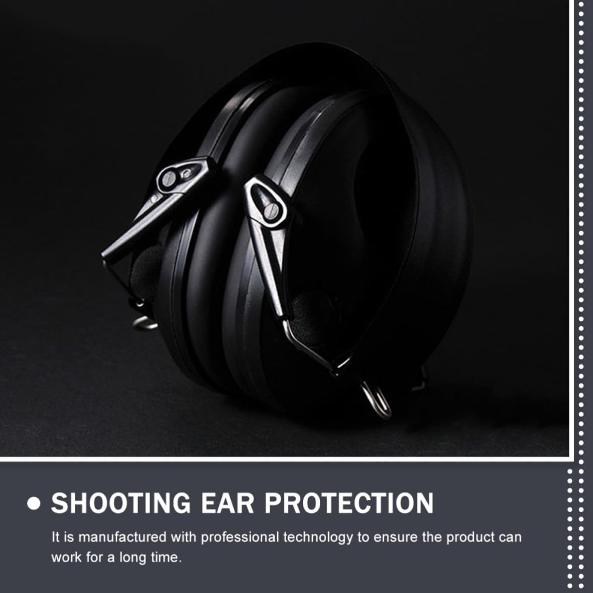 GALPADA Auriculares Electrónicos Reducción de Ruido, Orejeras Antiruido y Almohadillas de Espuma para Protección Auditiva en Trabajos Tácticos