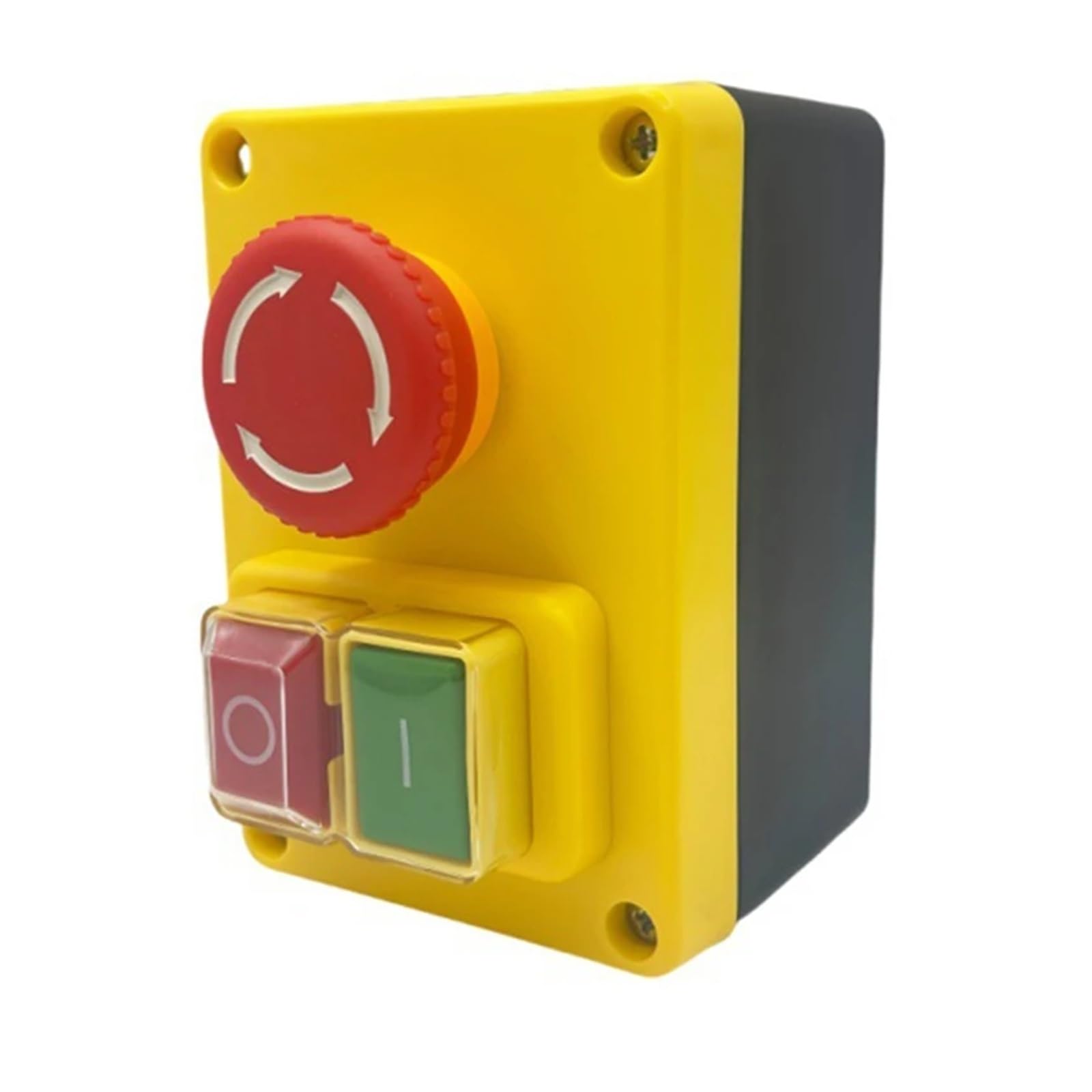 1 Interruptor pulsador electromagnético KJD17D de 250 V y 16 A, interruptores de Parada de Emergencia xiaguolingsm