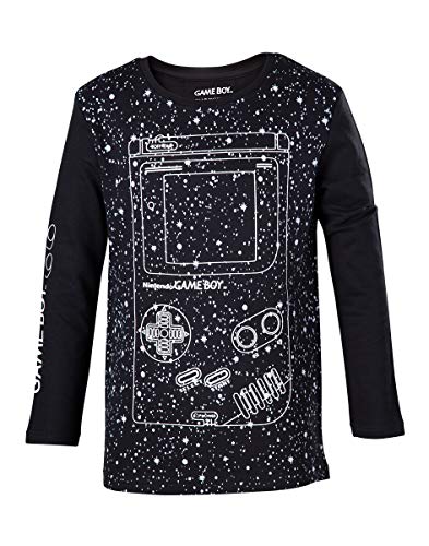 Preisvergleich Produktbild Nintendo T-shirt Gameboy Longsleeve Kids Black-98 / 104