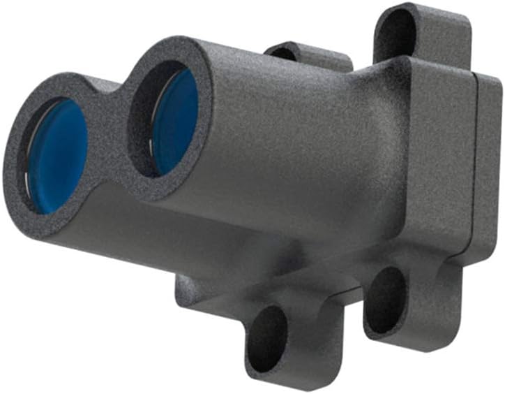 Taidacent 40M Pulse TOF Distance Sensor Single-Point Long Range Laser Distance Sensor Outdoor Traffic Car Collision Avoidance Traffic Radar Sensor (Switch, Black)