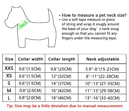 Cat Collar Personalized Dog Collar With Name Plate Customize Puppy’s Name Or Phone Number, Small Dog Collar For Medium/Small Dog Or Cat, Available Matching Leash Separately (Pink Pink) #TOP5