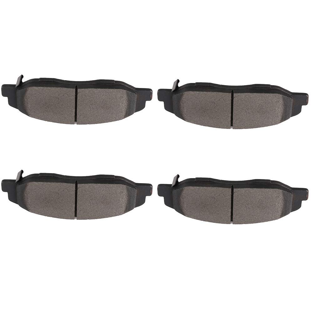 cciyu D1332 Ceramic Front Brake Pad Set Fit For 2008-2014 For Cadillac CTS,2009-2011 For Cadillac STS