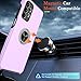 Gritup Galaxy A23 5G Case, Samsung Galaxy A23 5G Case with HD Screen Protector, Shockproof Samsung A23 Case with 360° Magnetic Ring Holder Kickstand Phone Case for Samsung A23 5G Purple