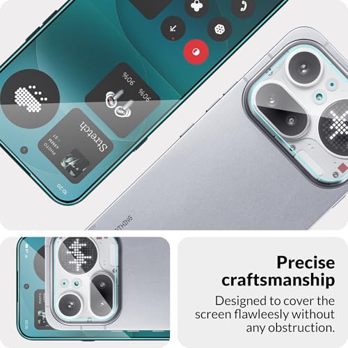 Image of FIRST MART Tempered Glass for Nothing Phone 4A Pro with Clear Camera Lens Protector & Installation Kit | HD Clear, Edge-to-Edge, Scratch Resistant, Case-Friendly | Pack of 1