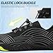 ERTUPE Hike Barefoot Shoes for Women Men Wide Toe Water Shoes Non Slip Breathable Grounding Footwear for Hiking Walking Beach Pool Kayaking Neuropathy Black