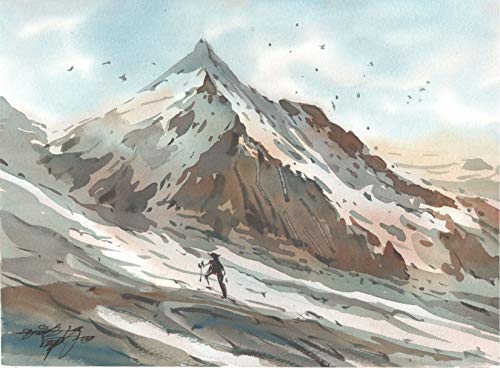 Image of CAMPAP Arto Watercolour Paper Pack 300gsm, Serene, 100% Cellulose, A3