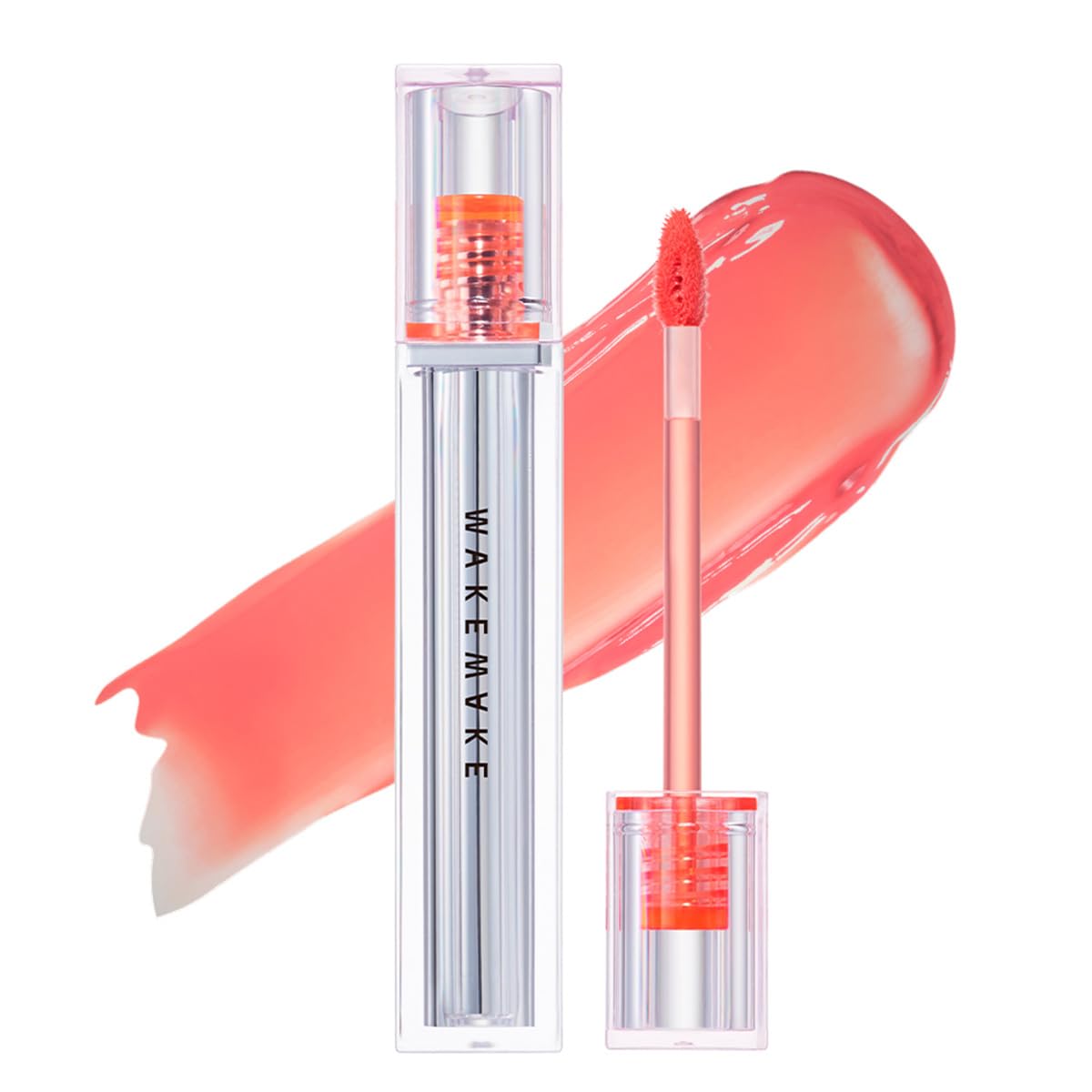 WAKE MAKE DEWY GEL GLOW TINT デュイジェルグロウティント (01BUBBLY CORAL)