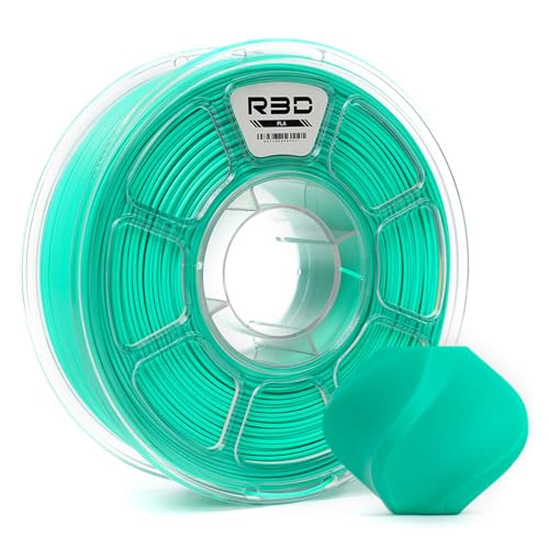 R3D PLA 3D Filament 1.75mm, 0-370 mm/s High-Speed Printing, Dimensional Accuracy +/- 0.02mm, 1KG (2.2lbs) Clear Plastic 