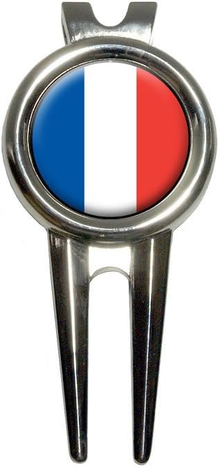 Review Graphics and More France French Flag Golf Divot Repair Tool and Ball Marker Review Graphics and More France French Flag Golf Divot Repair Tool and Ball Marker