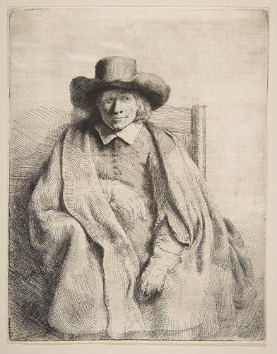 Toile pour d&eacute;coration murale Rembrandt Van Rijn affiche impression 60x90cm